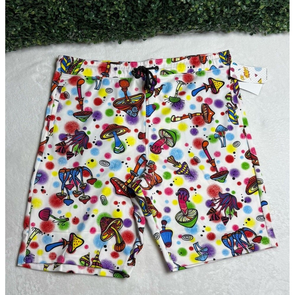 Mens XL- Drill Clothing Co. Mushroom Graphic Fresh Prints of Bel-Air NWT